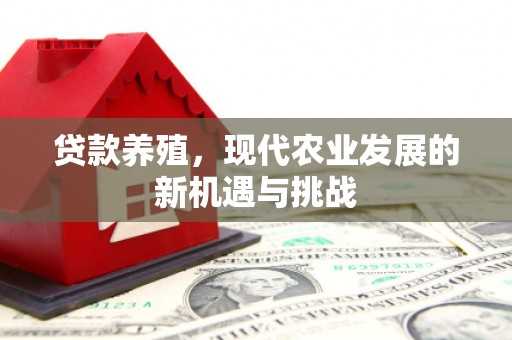 冷水江贷款养殖，现代农业发展的新机遇与挑战