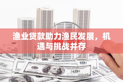 冷水江渔业贷款助力渔民发展，机遇与挑战并存