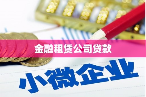 冷水江金融租赁公司贷款
