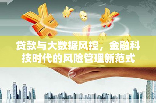 冷水江贷款与大数据风控，金融科技时代的风险管理新范式