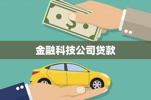 冷水江金融科技公司贷款