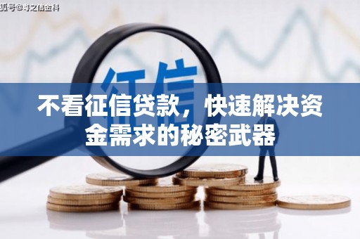 冷水江不看征信贷款，快速解决资金需求的秘密武器