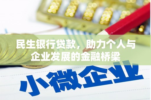 冷水江民生银行贷款，助力个人与企业发展的金融桥梁