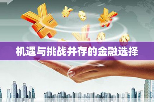 冷水江机遇与挑战并存的金融选择